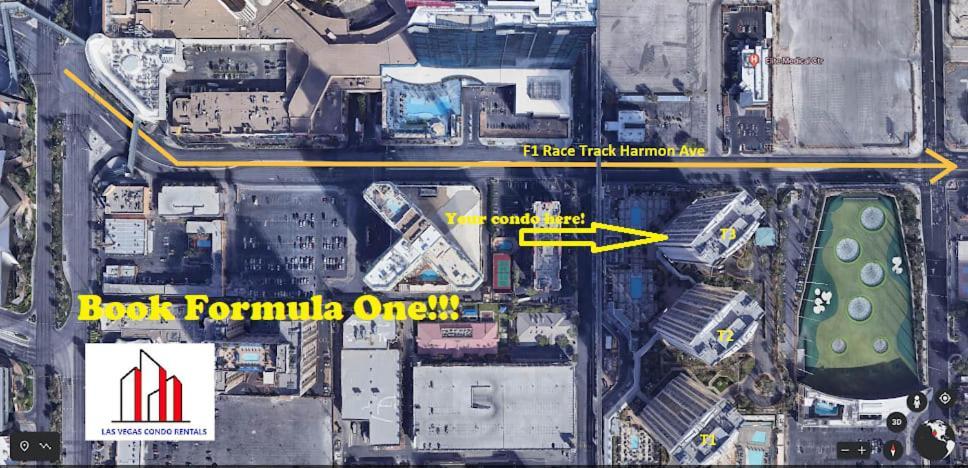 Mgm Signature-11-803 F1 Track & Strip View Studio Las Vegas Exteriér fotografie